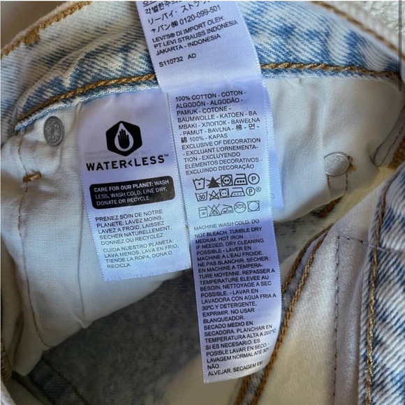 NWOT 501 Levi's Classic '81 Women Jeans Size 26/33 100% Cotton - Picture 9 of 13